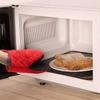 Heat Resistant Short Oven Gloves Non-slip Kitchen Microwave Mittens  Kitchen Accessories
