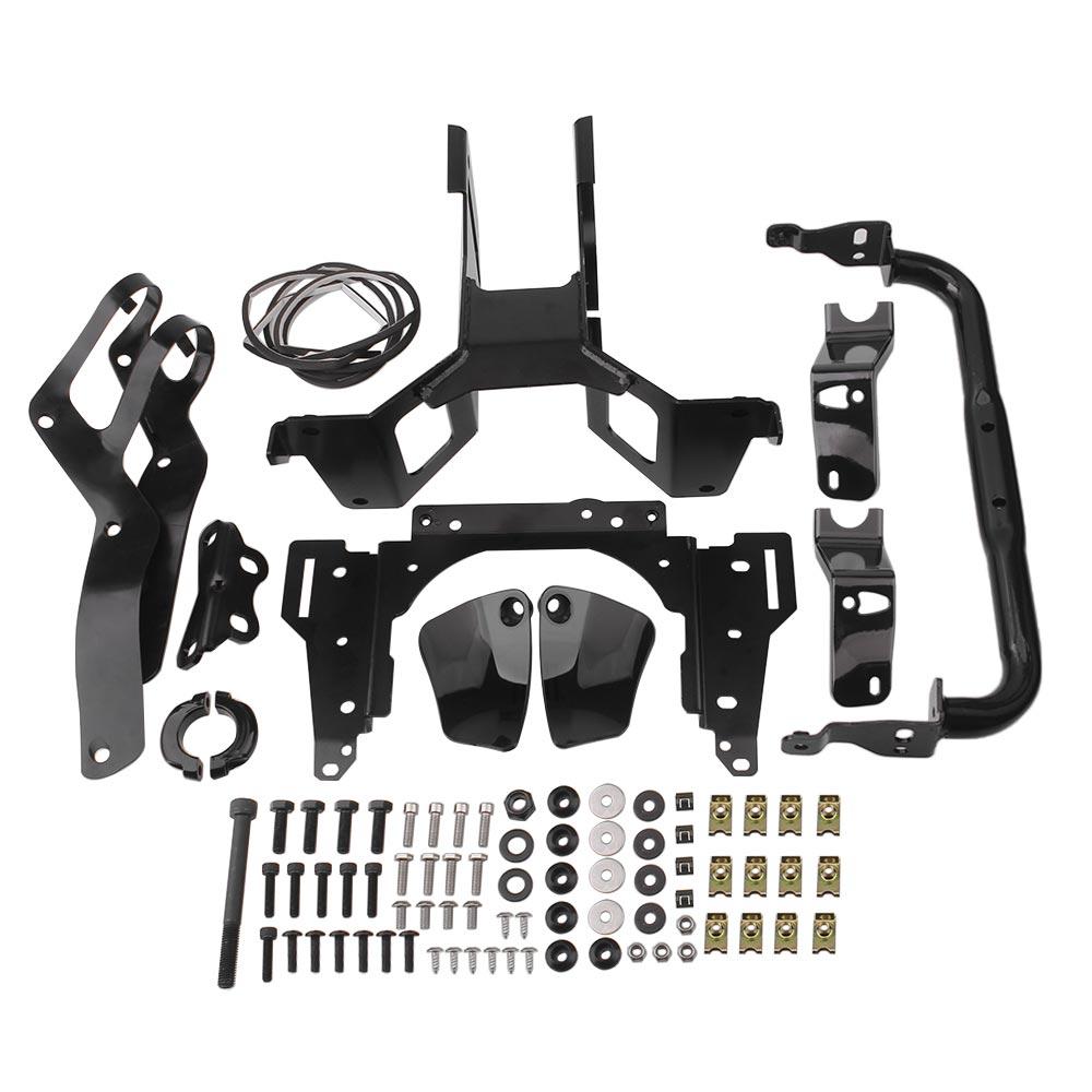 

Front Fairing Bracket Mount Kit Heavy Duty Iron Black Motorcycle Accessory Fits For Harley Softail Low Rider ST FXLRST 2022-2025