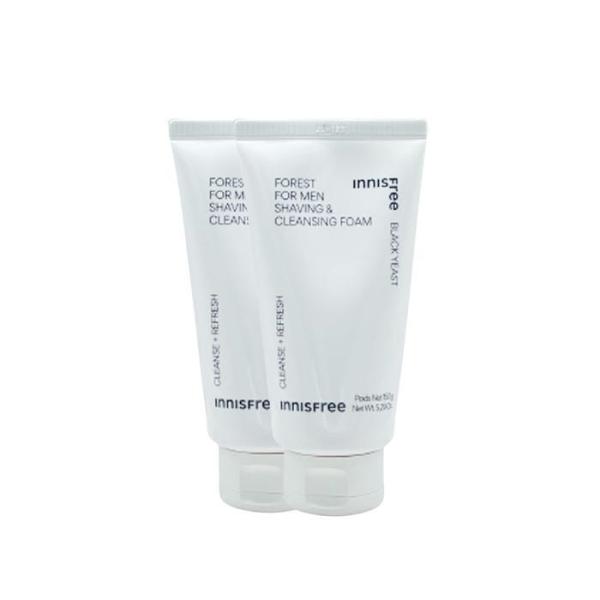 1+1 Innisfree FOREST For Men Shaving Cleansing Foam 150g (16410425)