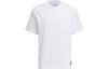 adidas Neo T Shirts Unisex White Crew Neck Moderate Straight Fit IP4039