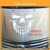 1 Pc Punisher Skull Head Car Sticker In Durable Vinyl For Versatile Indoor And Outdoor Use