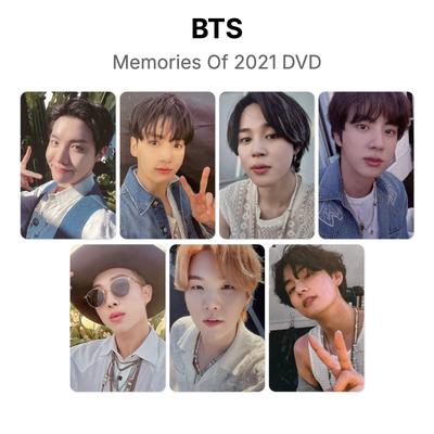 BTS Memories Of 2021 DVD Official Photocard