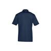Polo Shirts Men's Collegiate Blue Polo Collar Moderate Straight Fit 1342080-408