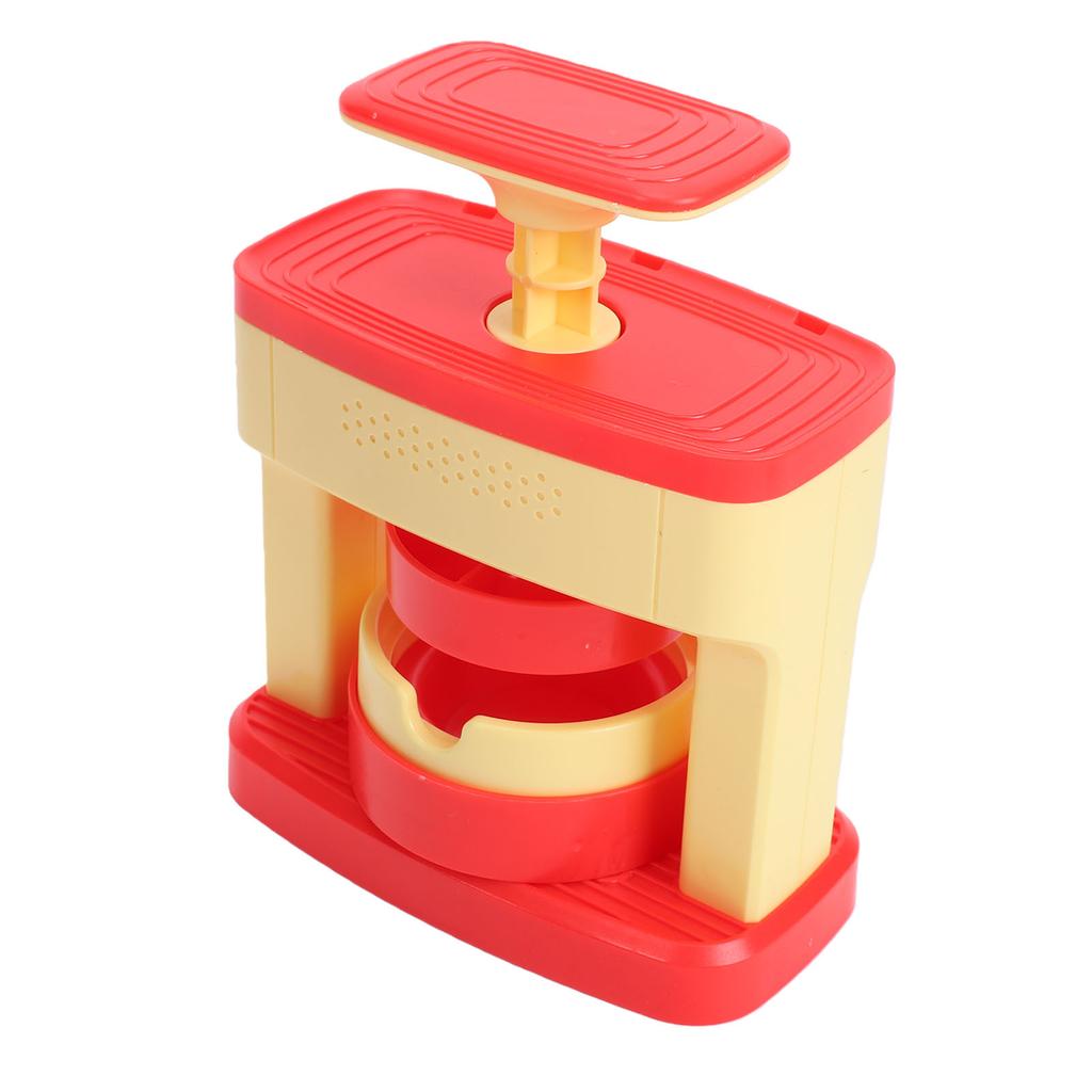 Button Maker Machine Easy To Use Pin Badge Button Maker Press Machine for Kids Red