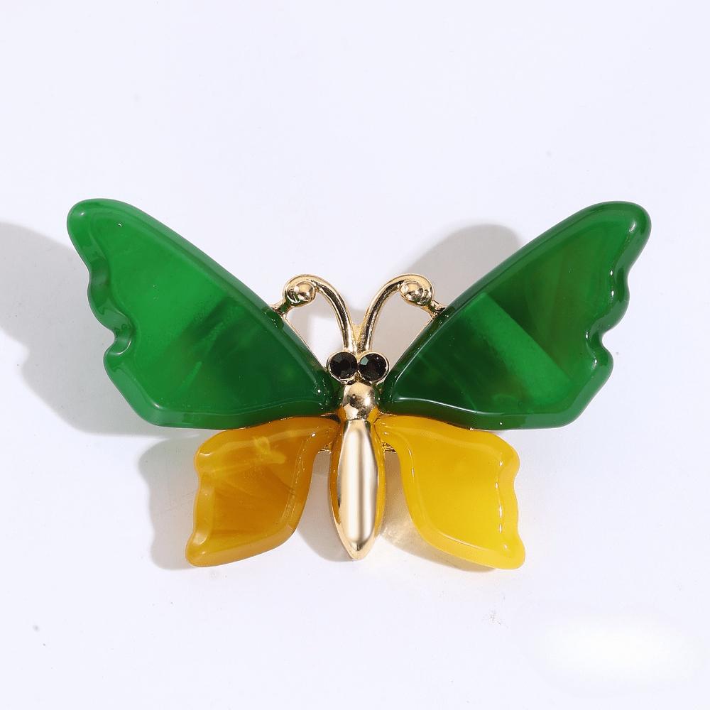 New Gradual Change Butterfly Brooch Female Anti-light Pin Versatile Coat Accessories