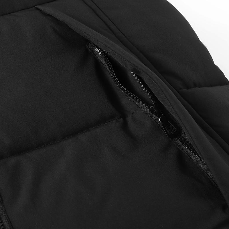 Nadměrná velikost S-8XL Zimní bezrukávová parka Pánská teplá vesta s kapucí Módní ležérní Silné svrchní oblečení Pánské bundy