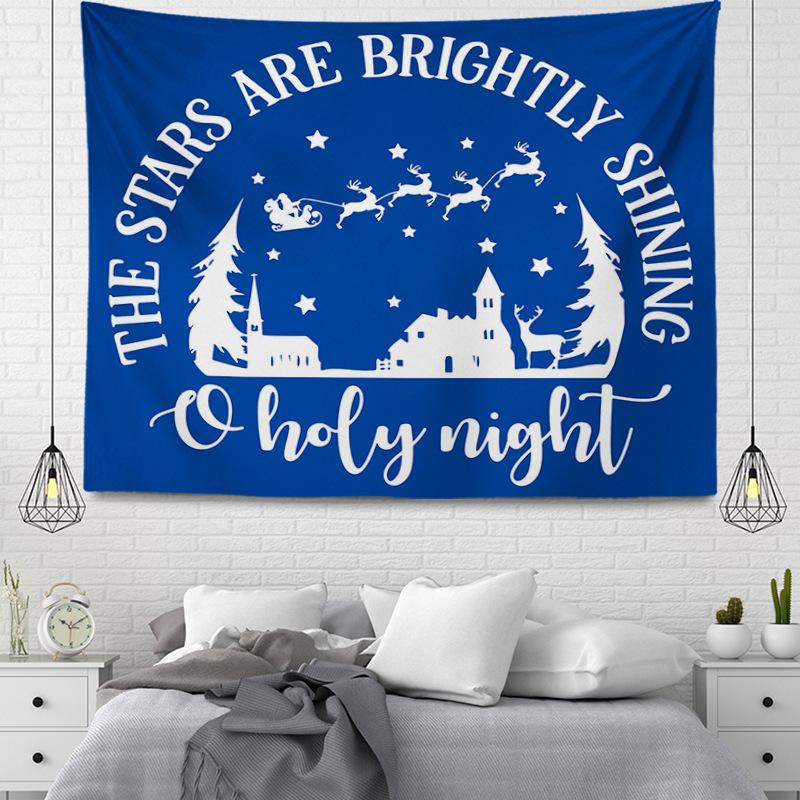 

Рождественская серия Подвесной тканевый гобелен 100x75cm