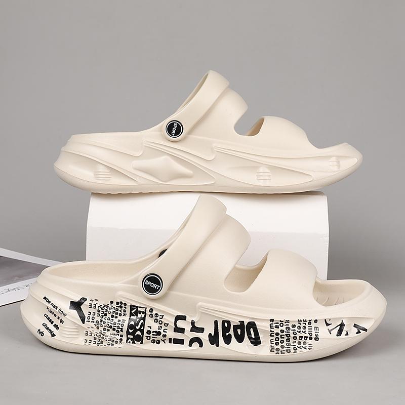 2025 Men's Sandals,Classic Slippers,Thick-Sole Slippers, Comfortable and Lightweight Sandal,Fit for Home and Outdoor