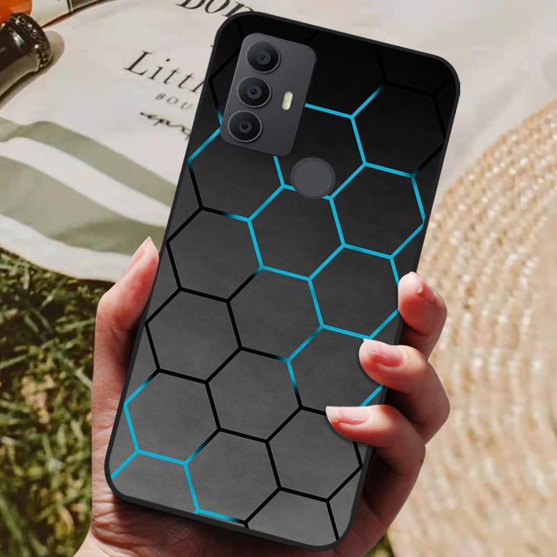 Para Capa TCL 30 SE Case 305 306 Silicone Macio Capa Traseira Capa de Telefone Capa Protetora para TCL 306 305 Fundas Etui TCL30SE 30SE