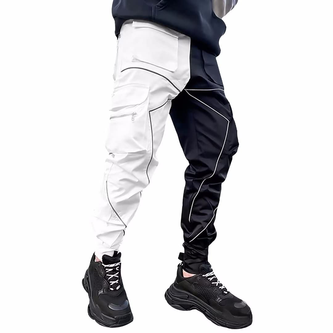 

[LVFU] Men s Jogger Pants, Training Pants, Gym Sportswear, Slim Fit Sweatpants, Casual, Multi-Pocket, Stylish, Tapered Pants, Workwear, Trousers, Long