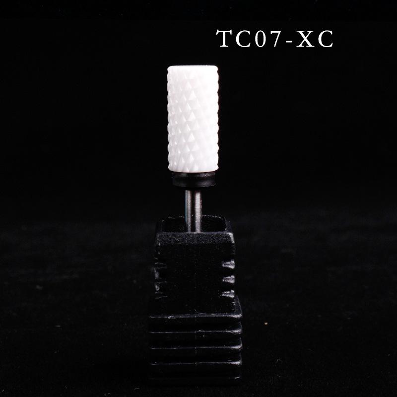 Ceramic Nail Grinding Head - Corn Bullet Rocket Shape for Electric Nail Grinder