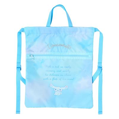 Sanrio Cinnamoroll Knapsack for Gym Clothes with Name Space Children's (534331)