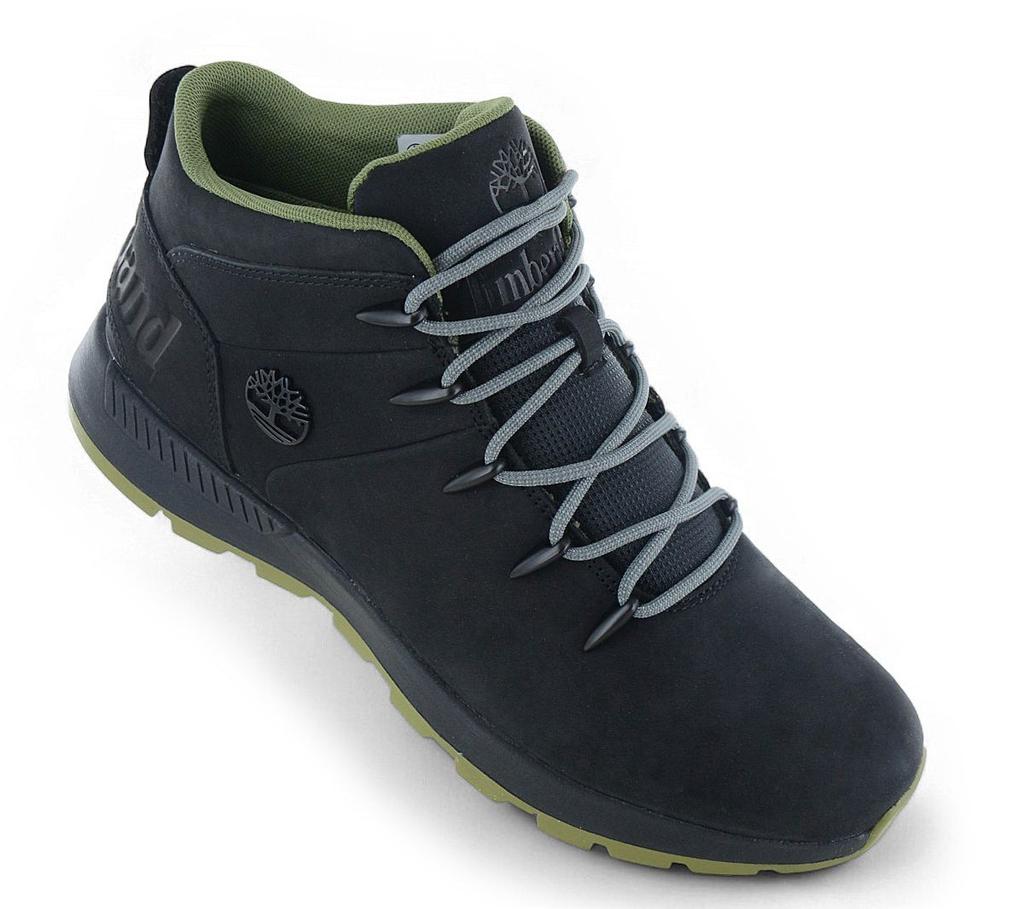 Timberland Sprint Trekker Mid Boots - Herren Winter Schuhe Stiefel Leder Schwarz TB0A6DQD-ELK ORIGINAL