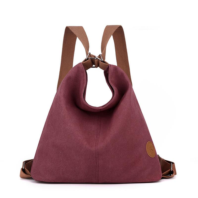 Sac Cabas en Toile Pour Femmes Avec Poches Zippées Urbain Décontracté Élégant Capacité Moyenne