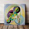 Canvas Painting Robert Delaunay Circles