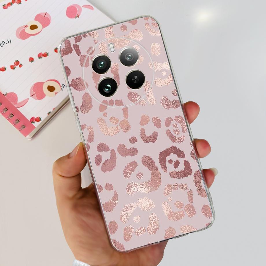 For Realme 12 Pro Plus Case Soft Clear TPU Silicone Phone Case For Realme 12 Pro Pro+ Cute Cartoon Shockproof Back Cover Fundas