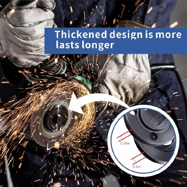 Flange Nut and Wrench Set For Angled Grinders 7PCS Alloy Steel Lock Nuts Professional Lubricated Finish Secure Grip