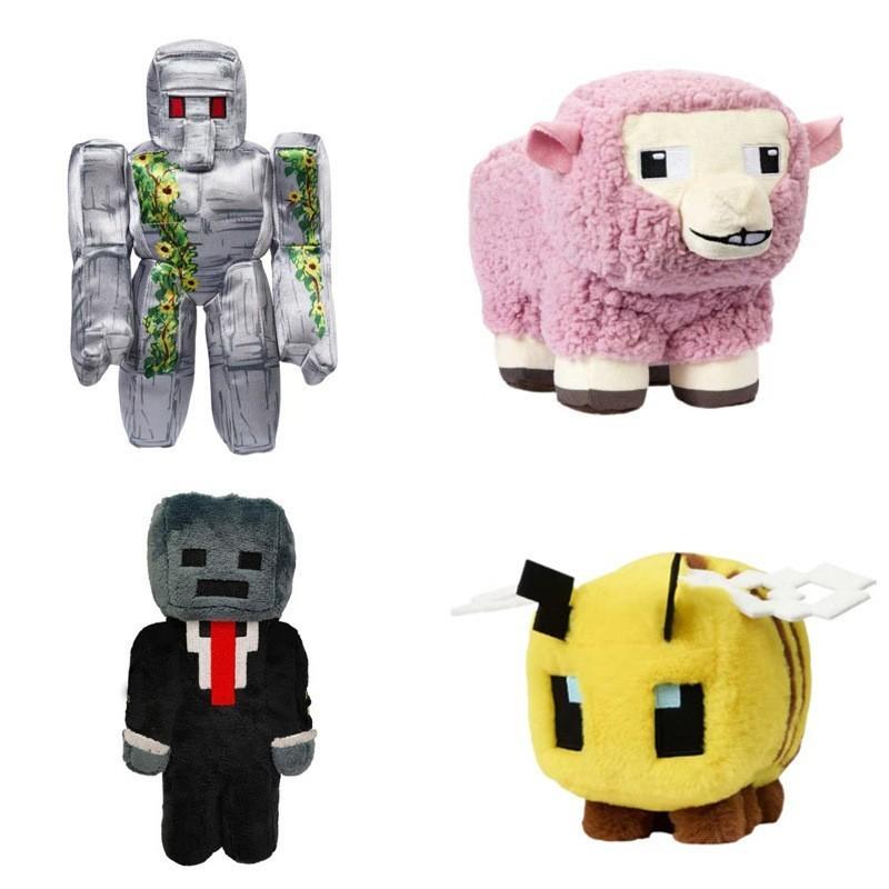 Minecraft Orangutan Pinksheep Plush Toy Cartoon Stuffed Doll Game Gift Kids