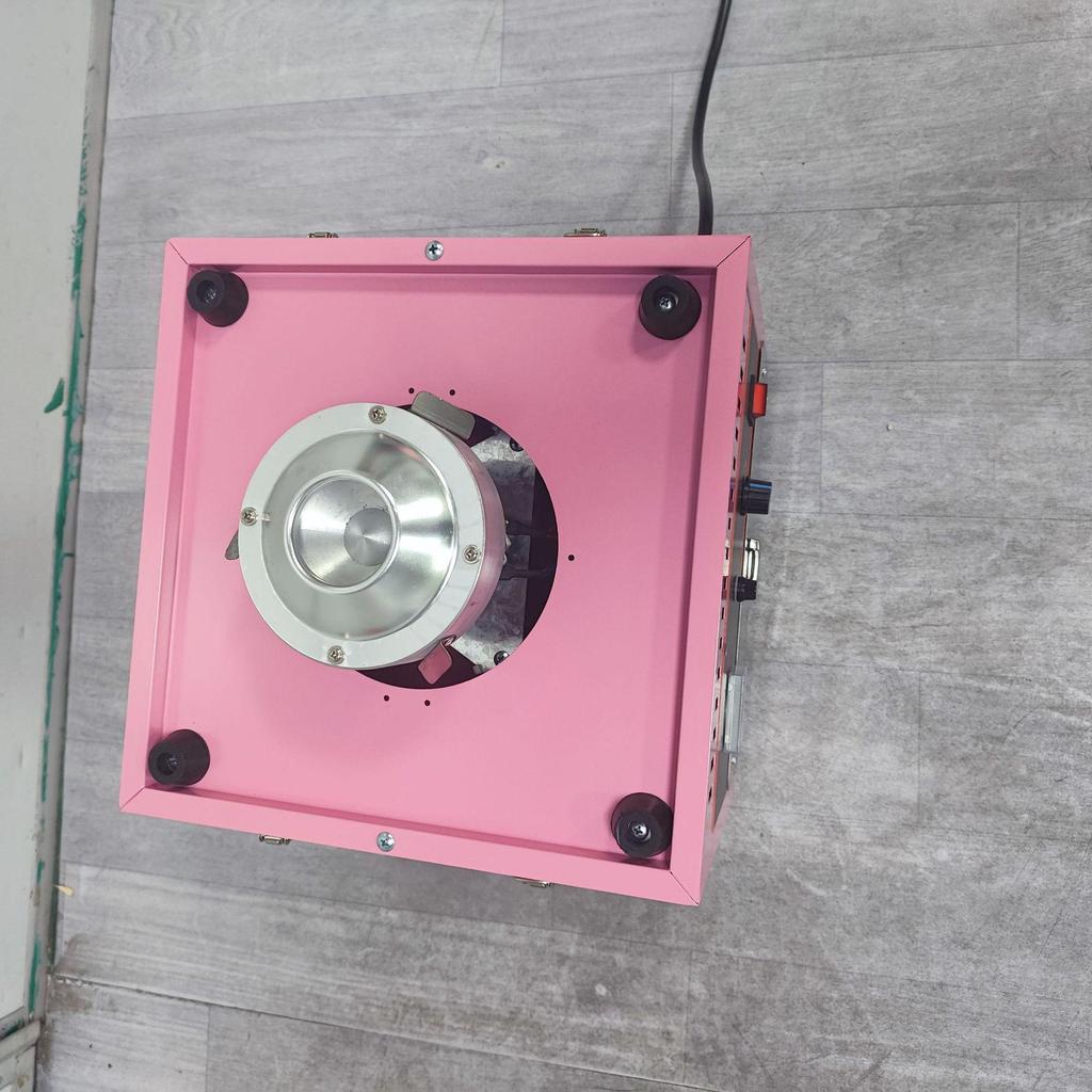 Electric Cotton Candy Machine 110V - Automatic, EU/US Compatible, Perfect for Street Stalls & Parties