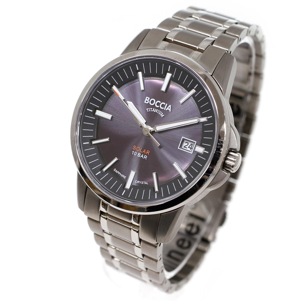 

Годинник чорний [Boccia Titanium] 3643-04