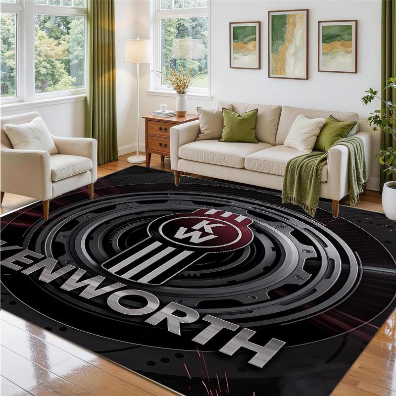 Kenworth Design Crystal Velvet Rug Soft Decorative Mat for Bedroom Entrance