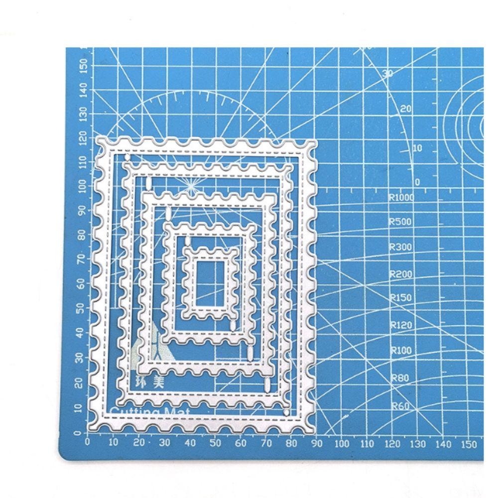 Rectangle Shape DIY Cutting Die Solid Embossing Die Paper Cutting Rectangle Frame Die Card Making