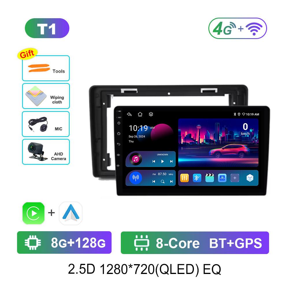 Android 14 Intelligent System for Citroen C2 C3 2001 - 2010 Car Video Multimedia GPS Navigation 4G DSP Stereo Bluetooth WiFi