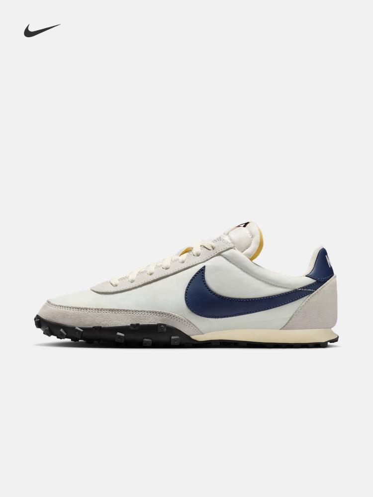 

Nike Men s Cushioning Sports Shoes - Summer Woven Leather Wedge Shoes - NIKE WAFFLE RACER IM8658 42.5 білий