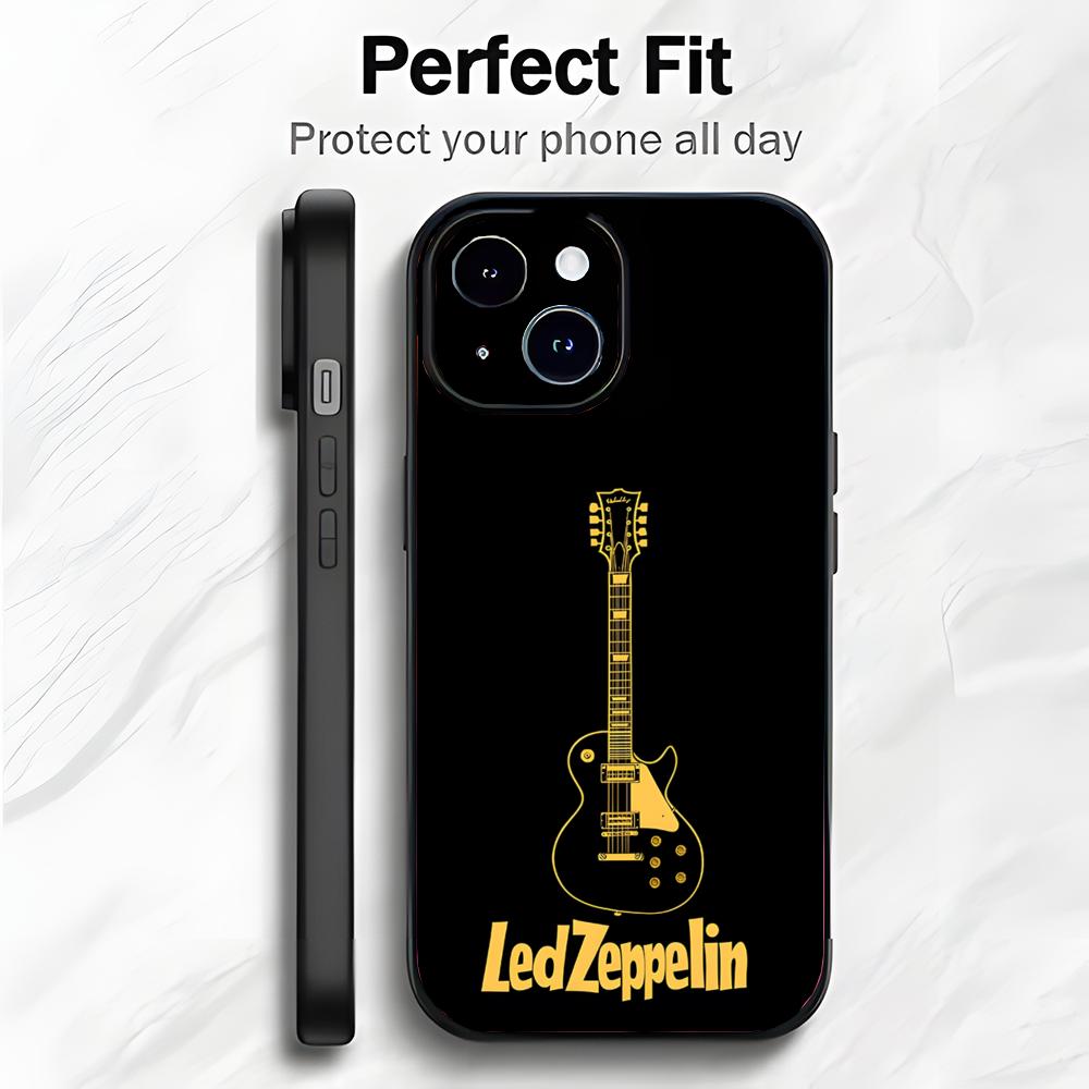 Rock Iconic British Band L-Led Zeppelin Phone Case Phone Case Soft Packaging Lightweight For iPhone17 16 15 14 13ProMax