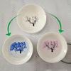Creative Magic Sakura Cup Unique Flower Change Bowl Gift Color Changing Teacup  Milk Tea