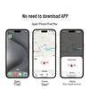 Pet Collar GPS Tracker with Airtag Protective Case for iOS & Android