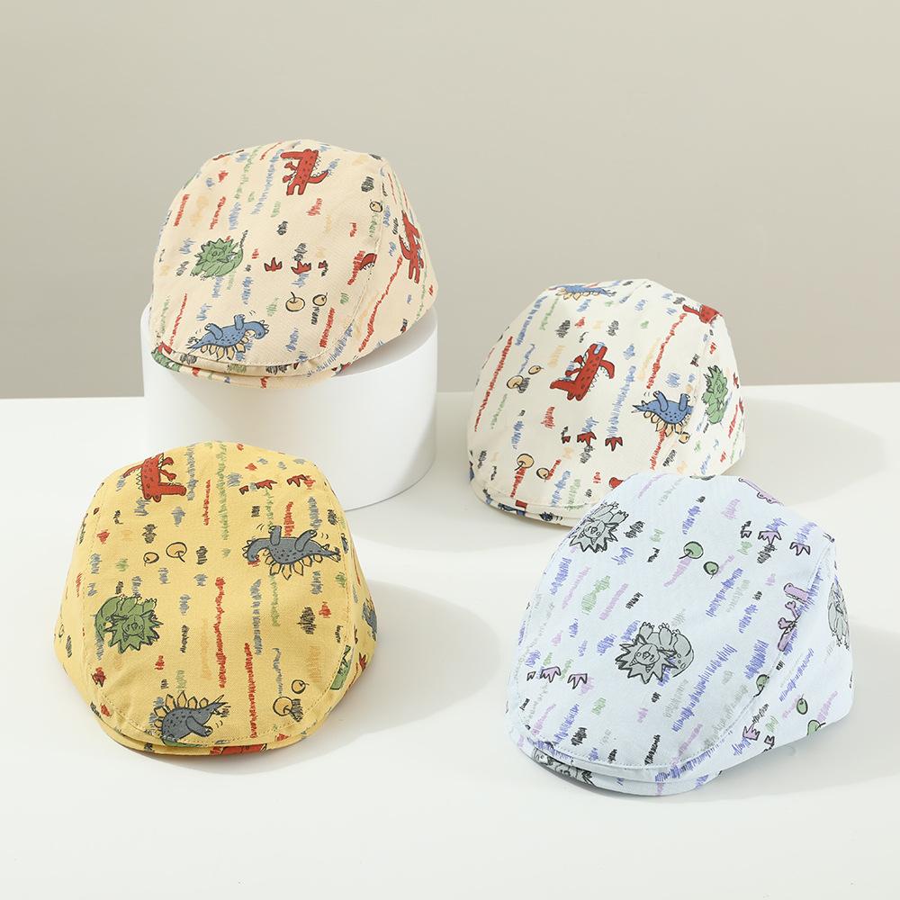 New Children's Hat Korean Version of Beret Forward Hat Versatile Fashionable Baseball Cap Fashionable Painter's Hat