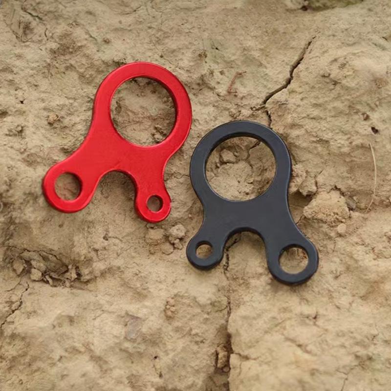Lightweight 3 Hole Snail Guy Line Adjuster Tent Wind Rope Fastener Anti Slip Cord Tensioner Outdoor Camping Equipment