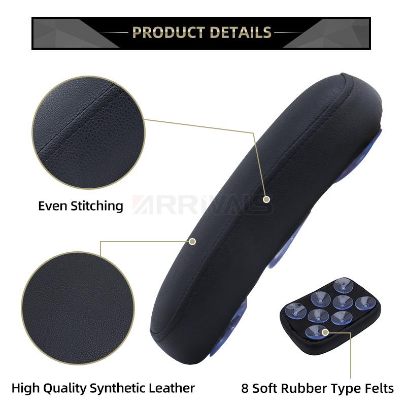 Nowy motocykl czarny przyssawka tylne siedzenie pasażera pasażera poduszka siedziska dla Harley 883 1200 48 uniwersalny