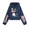 Kids Casual Fashion American Flag Printed Long Sleeve Hooded Sweatshirt
