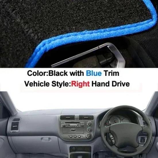 Car Dashboard Cover Non slip pad For Honda Civic Sedan 2001 2002 2003 2004 2005 LHD RHD Dash Mat Sun Shade Pad Anti-UV Cushion