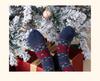 Women's Christmas Deer Wool Socks: Mid-Calf, Autumn/Winter Style, Gift Boxed
