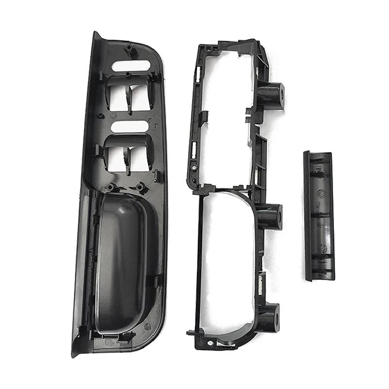 3Pcs Black Color for Bora Golf 4 Interior Door Handle Lifter Switch Bracket Base Caps 1J1 867179 3B1 867 171 E 3B0867175
