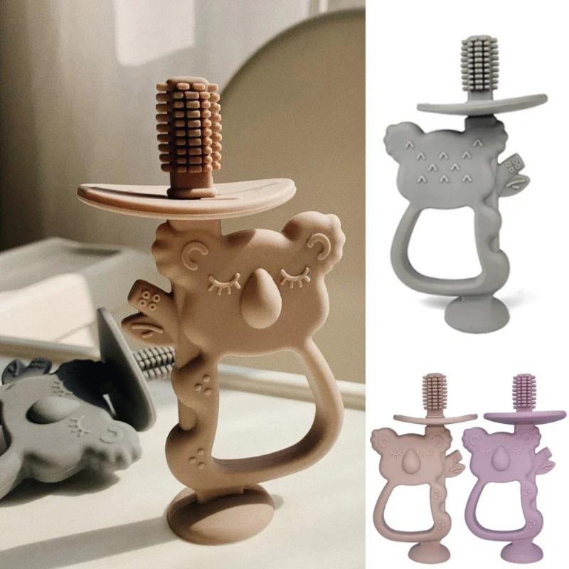 1pc Baby Teething Toys, Food Grade Silicone Koala Toys, Teething Tools for Babies Over 6 Months Old