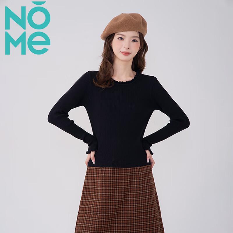 

Женский вязаный свитер с оборками One Size