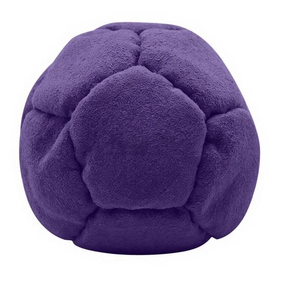 Creative Outdoor Footbag, Soft Suede Bean Bags for Kids, Soccer Throwing Sandbag Toys, Juggling Balls for Kids Outdoor Play фиолетовый