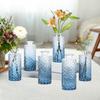 6 Glass Vases for Flowers, Mini Containers Arrangements, Table Decoration Interiors