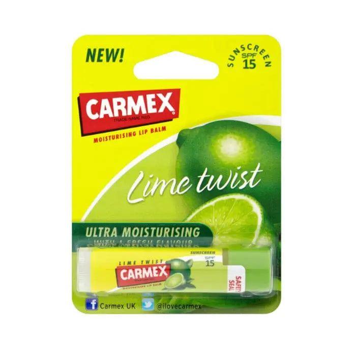 Bálsamo Labial Stick - CARMEX - Lime Twist - SPF 15 - 4.25 G - Hydration and Protection