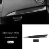 Real Carbon Fiber Car Co-pilot Dashboard Holder Glove Box Sticker for Mazda 3 2010 2011 2012 2013 Trim Interior Accessories