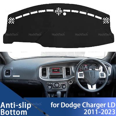 Dash Board Mat for Dodge Charger LD 7th Generation 2011-2023 Car Dashboard Cover Avoid Light Pad Instrument Panel Mat Carpets