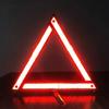 Car Triangle Red Reflective Tripod Foldable Frame Road Safety Hazard Stop Sign Car Accessories for Auto Emergency Breakdown