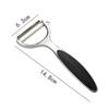 1/2Pcs Fruit Peeler Kirsite Stainless Steel Multifunctional Paring Knife Potato Carrot Cucumber Grater Household Kitchen Gadget