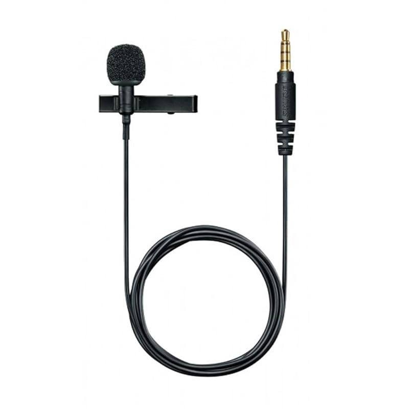 

SHURE MVL : condenser lavalier microphone Live commentary/streaming MOTIV series MVL-3.5MM[/Manufacturer s warranty 2 years] black