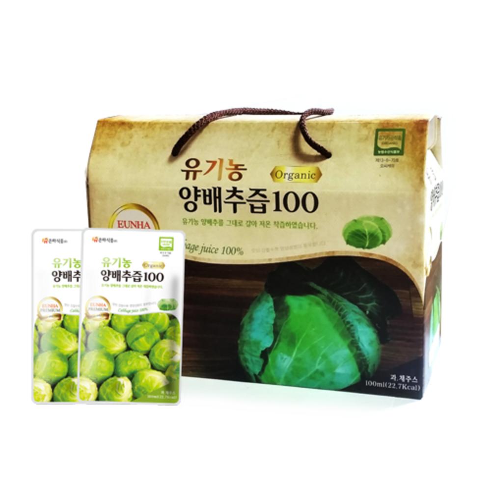 Eunha Foods Organic Cabbage Juice 100ml 30 pcs