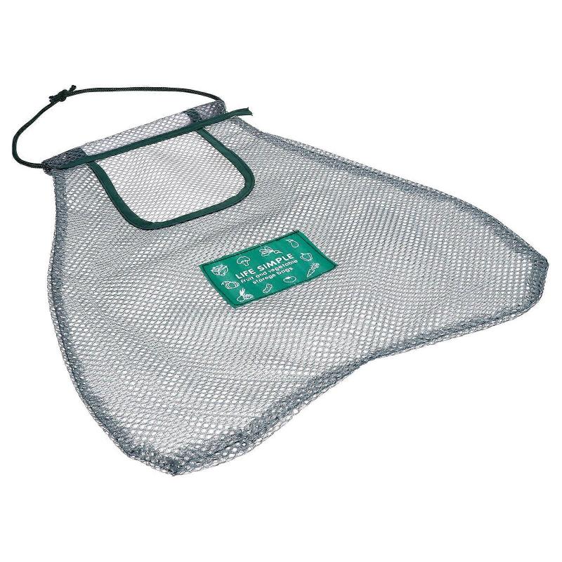Washable Ventilated Storage Bags with Mesh and PVC for Toy and Sundries Storage Olive Green 2 Pcs